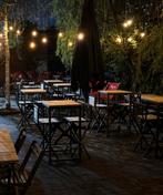 hoge tafels + stoelen, Huis en Inrichting, Barkrukken, Ophalen, Zo goed als nieuw