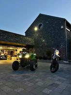 Kawasaki kfx 700, Motoren, 2 cilinders, 698 cc, 12 t/m 35 kW