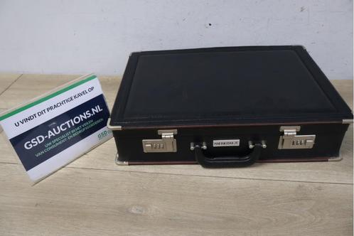 Vintage Zwarte Cijferslotkoffer van Maier & Schulze, Handtassen en Accessoires, Koffers, Ophalen of Verzenden