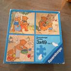 kinderpuzzels, 3x49stuks, 4jaar, Ophalen of Verzenden, Gebruikt, 4 tot 6 jaar