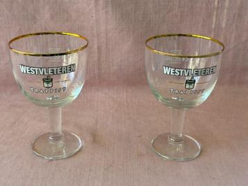 2 verres Westvleteren Trappist 0,15 L Ritzenhoff,..., Enlèvement ou Envoi, Comme neuf, Ustensile