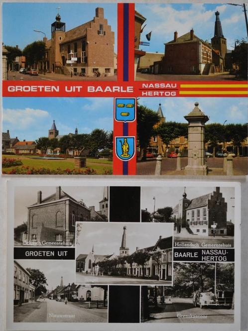 2 cartes postales de Baarle Nassau-Hertog, Collections, Cartes postales | Pays-Bas, Non affranchie, Brabant du Nord/ Brabant Septentrional