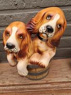 Keramieken hondjes,cockers, Antiek en Kunst, Curiosa en Brocante, Ophalen of Verzenden