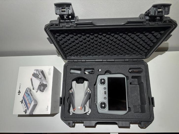 DJI Mini 3 + Smart Controller en meer! (+1j garantie!), Audio, Tv en Foto, Drones, Zo goed als nieuw, Drone met camera, Ophalen of Verzenden