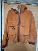 Vintage jas L sheep return met oranje capuchon - DIKARPA, Kleding | Heren, Jassen | Winter, Ophalen, Gedragen