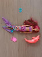 Barbie zeemeermin met dolfijn, Comme neuf, Enlèvement ou Envoi