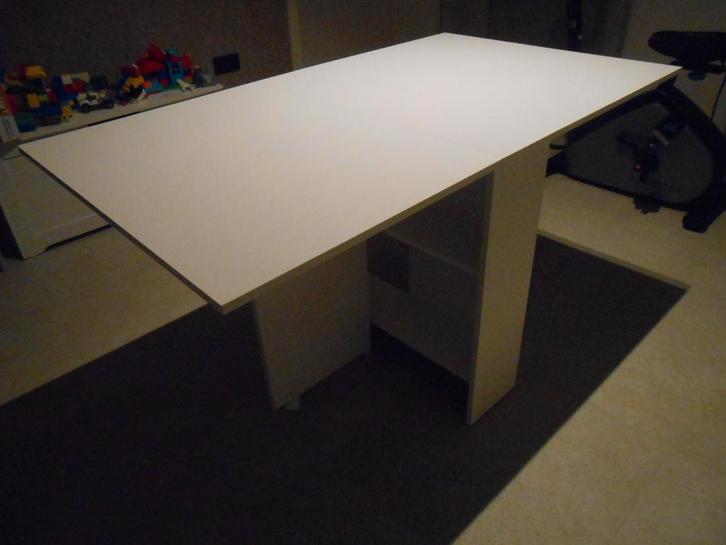 Splinternieuwe duurzame klaptafel 143x80x74 cm (L x B x H), Huis en Inrichting, Tafels | Bijzettafels, Nieuw, Rechthoekig, Ophalen