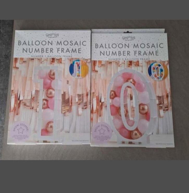 Cijfers 1 en 0, merk Ginger Ray, Hobby & Loisirs créatifs, Articles de fête, Enlèvement