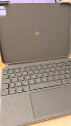 Logitech combo touch keyboard case met trackpad, Computers en Software, Tablet-hoezen, Ophalen, Zo goed als nieuw