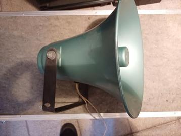 Vintage buiten luidspreker van Realistick, Audio, Tv en Foto, Ophalen of Verzenden, Gebruikt