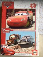 2 Puzzels cars 20 stuks, Ophalen of Verzenden, Gebruikt