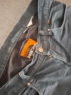 Motobroek Richa ,maat 36  kleur: blauw,grijs, Kleding | Heren, Spijkerbroeken en Jeans, Ophalen, Blauw, Gedragen, Andere