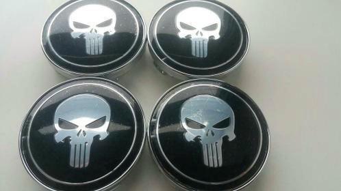 Universele Punisher tuning velgen naafdoppen Ø 60 mm, Auto diversen, Wieldoppen, Nieuw, Ophalen of Verzenden
