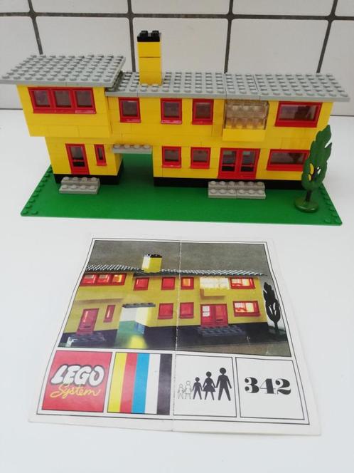 lego 342 trein station, Kinderen en Baby's, Speelgoed | Duplo en Lego, Lego, Complete set, Ophalen of Verzenden
