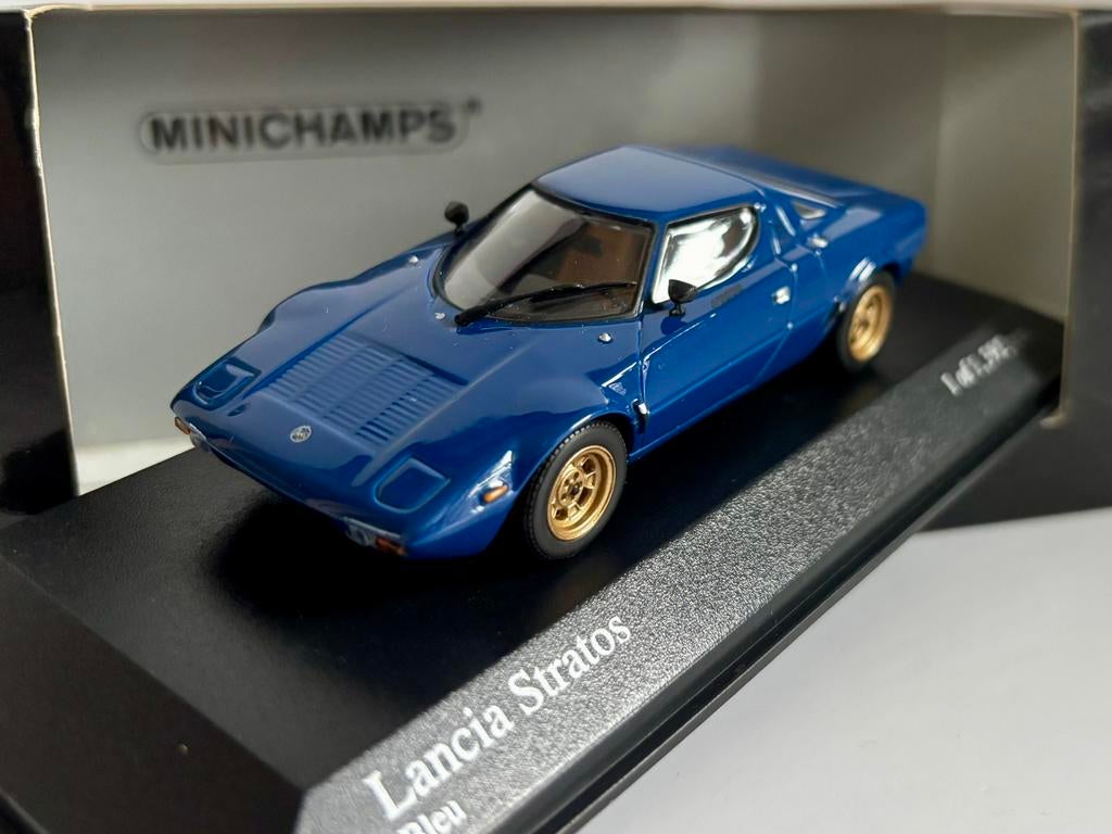 1:43  Lancia stratos 1974, Hobby & Loisirs créatifs, Enlèvement ou Envoi, Comme neuf, MiniChamps