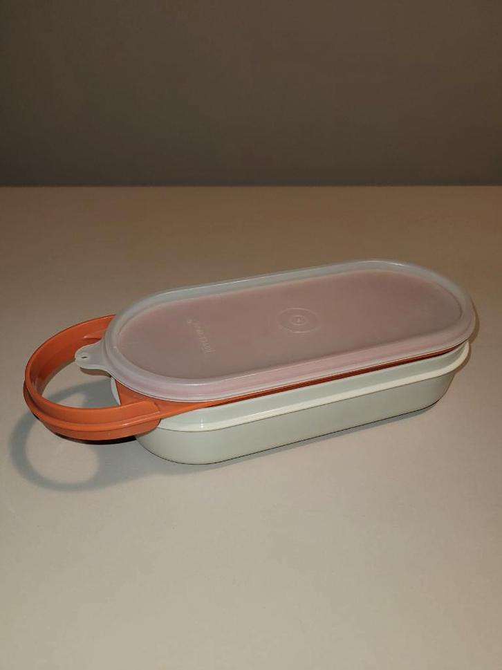 Raspaardje, Huis en Inrichting, Keuken | Tupperware, Gebruikt, Bak of Kom, Oranje, Ophalen of Verzenden