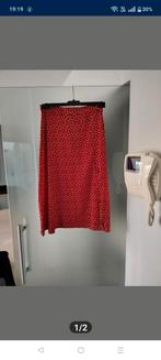 Rok met hartjes en split, maat M, Ophalen, Zo goed als nieuw, Maat 38/40 (M)