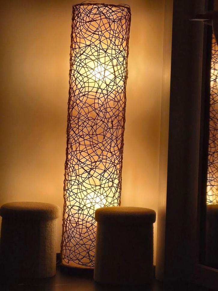 Vloerlamp, Huis en Inrichting, Lampen | Wandlampen, Gebruikt, Ophalen