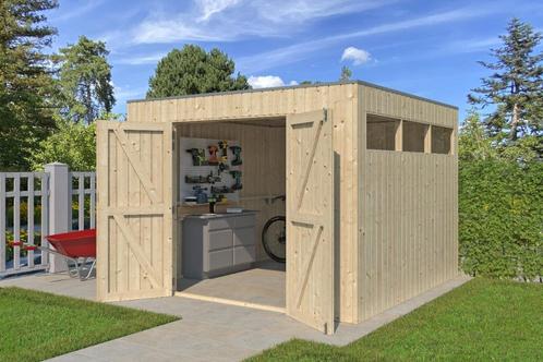 NIEUW strak modern tuinhuis Qube 8112, Hobby en Vrije tijd, Overige Hobby en Vrije tijd, Nieuw, Verzenden