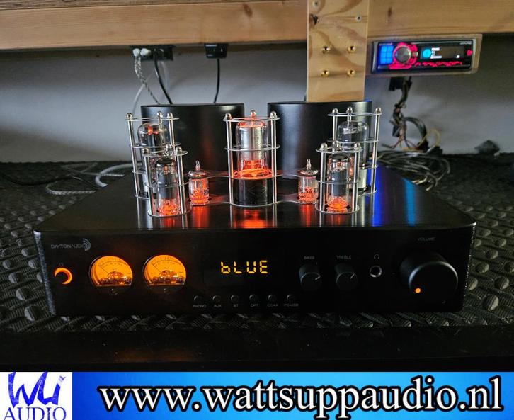 Dayton Audio HTA200 Amplificateur à tube stéréo, TV, Hi-fi & Vidéo, Amplificateur à lampes, Amplificateur, Enlèvement ou Envoi