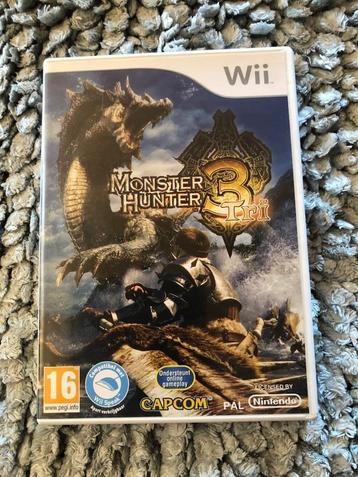 WII Monster Hunter Tri beschikbaar voor biedingen