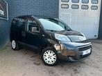 FIAT QUBO 1.4 BENZINE 2013 EURO 5 (MET GARANTIE), Auto's, Fiat, Euro 5, Monovolume, 1360 cc, Zwart