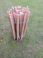 2 maal afsluiting uit kastanjehout lengte 5m en hoogte 80cm, Tuin en Terras, Ophalen, Nieuw, Hout, Spijlenhekwerk