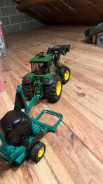 Tracteur John Deere avec emballeuse, Enlèvement, Utilisé