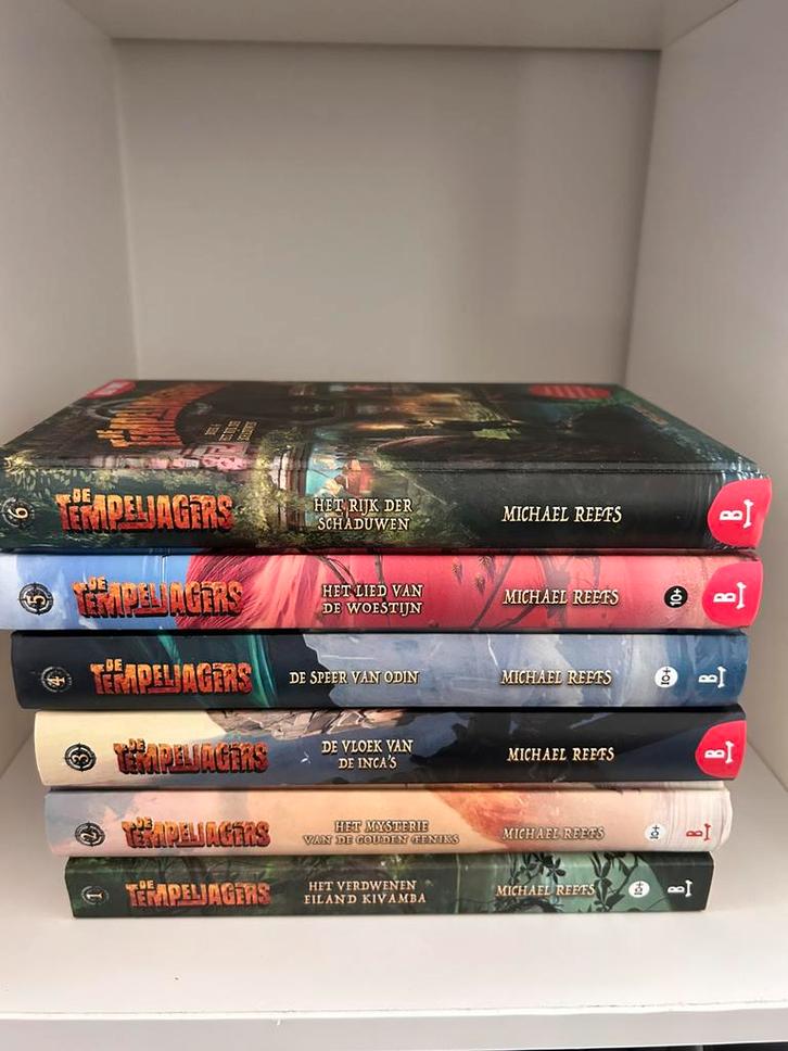 Jeugdboekenreeks de tempeljagers, Boeken, Fantasy, Nieuw, Ophalen