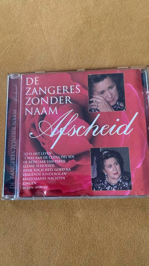 De zangeres zonder naam : afscheid, Cd's en Dvd's, Cd's | Instrumentaal, Zo goed als nieuw, Ophalen of Verzenden