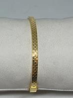 Vergulde zilveren armband ( zilver 925 ) laagje 18k goud., Overige kleuren, Nieuw, Ophalen of Verzenden, Met edelsteen
