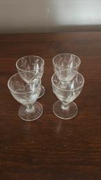 4 verres à liqueur en cristal, Enlèvement