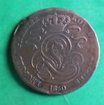 1850 5 centimes Léopold 1er, Timbres & Monnaies, Envoi, Métal, Monnaie en vrac