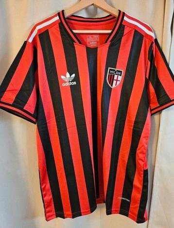 Ac Milan Adidas Classic Retro, Maat L, Ophalen of Verzenden, Zo goed als nieuw, Shirt