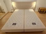 Tweepersoons boxspring Magnitude, Huis en Inrichting, Slaapkamer | Boxsprings, Ophalen, Gebruikt, Beige, Tweepersoons