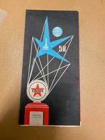 Ancienne carte routière Belgique 1958 Caltex, Enlèvement ou Envoi, Comme neuf