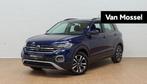 Volkswagen T-Cross 1.0 TSI United+gps+camera+park pilot, Auto's, Voorwielaandrijving, Gebruikt, 95 pk, Blauw