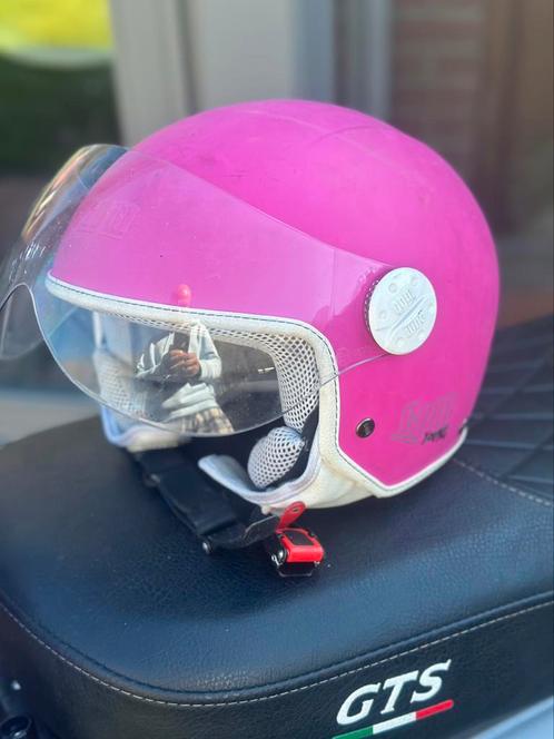 Te koop: Kinder motorhelm maat 55-65 YXL + gratis fietshelm, Fietsen en Brommers, Brommerhelmen, Gebruikt, Ophalen