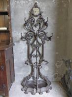 Gietijzeren porte manteau met waterbakje (19de eeuws), Antiek en Kunst, Ophalen
