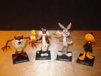 Lot de 4 Figurines Looney Tunes en Plomb Bugs Bunny, Titi..., Looney Tunes, Statue ou Figurine, Enlèvement ou Envoi, Neuf