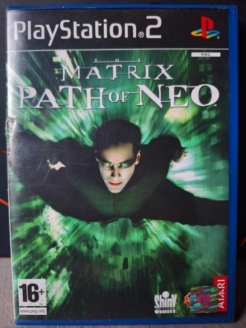 🟣 PS2 The Matrix: Path Of Neo, Games en Spelcomputers, Games | Sony PlayStation 2, Zo goed als nieuw, Ophalen of Verzenden