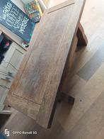 Eiken salontafel, Huis en Inrichting, Tafels | Salontafels, Ophalen, Zo goed als nieuw