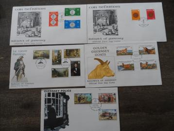  GUERNSEY 104 FDC + MINT STAMPS beschikbaar voor biedingen