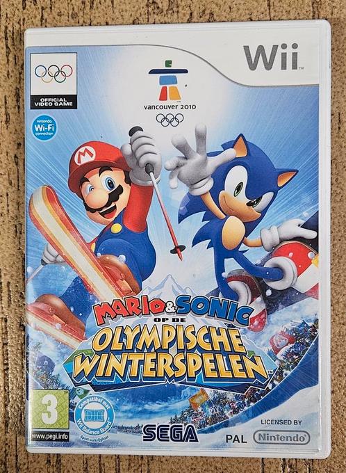 Mario en Sonic op de Olympische Winterspelen, Consoles de jeu & Jeux vidéo, Jeux | Nintendo Wii, Comme neuf, Enlèvement ou Envoi