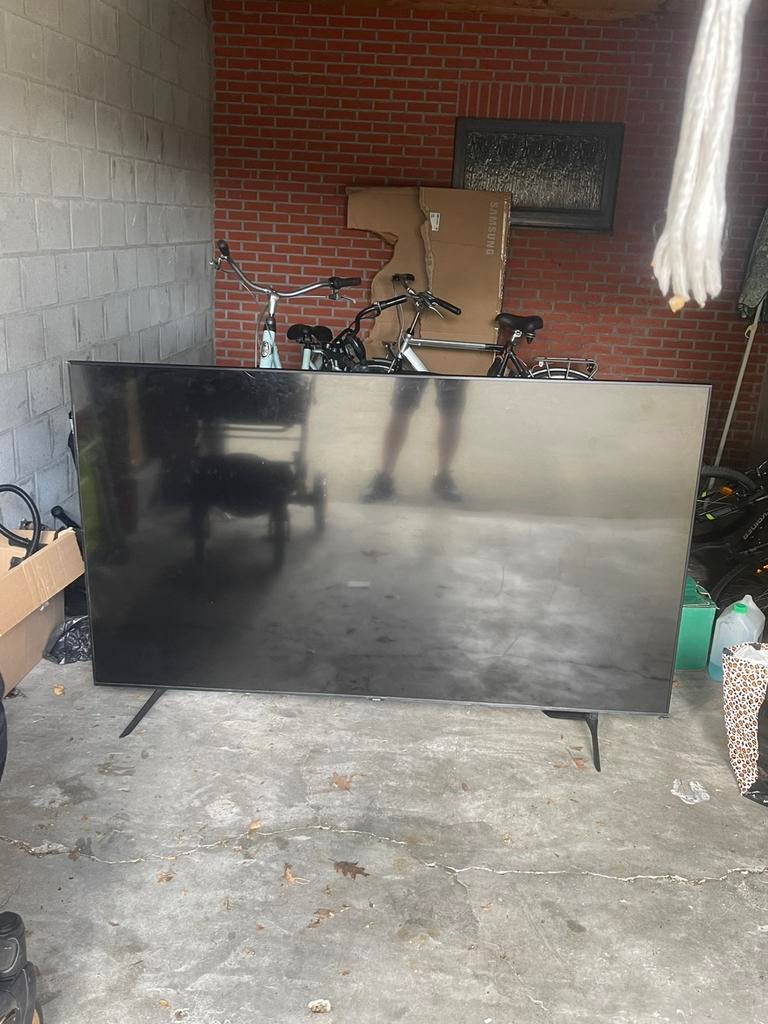 70 inch Samsung TV met een kleine barst 4K UHD, Enlèvement, Comme neuf