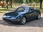Mazda mx5 1.6i 139.000km, Auto's, Mazda, Achterwielaandrijving, Zwart, 4 cilinders, Cabriolet