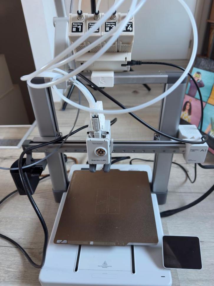 Bambulab A1 (zonder hotend), Computers en Software, 3D Printers, Gebruikt, Ingebouwde Wi-Fi, Ophalen