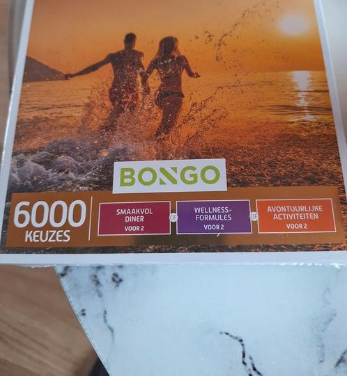 Te koop NIEUWE BONGO BON, Tickets en Kaartjes, Kortingen en Cadeaubonnen