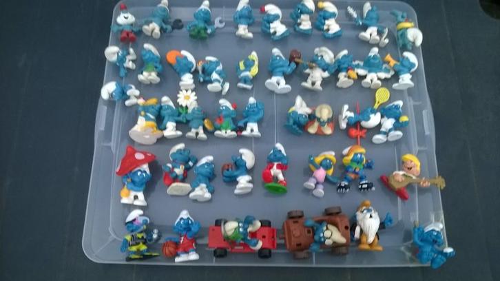 Verschillende Schleich Smurfen aan € 2,50, Verzamelen, Smurfen, Gebruikt, Poppetje, Figuurtje of Knuffel, Verschillende Smurfen