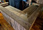 Houten bar toog mancave, Huis en Inrichting, Ophalen, Zo goed als nieuw